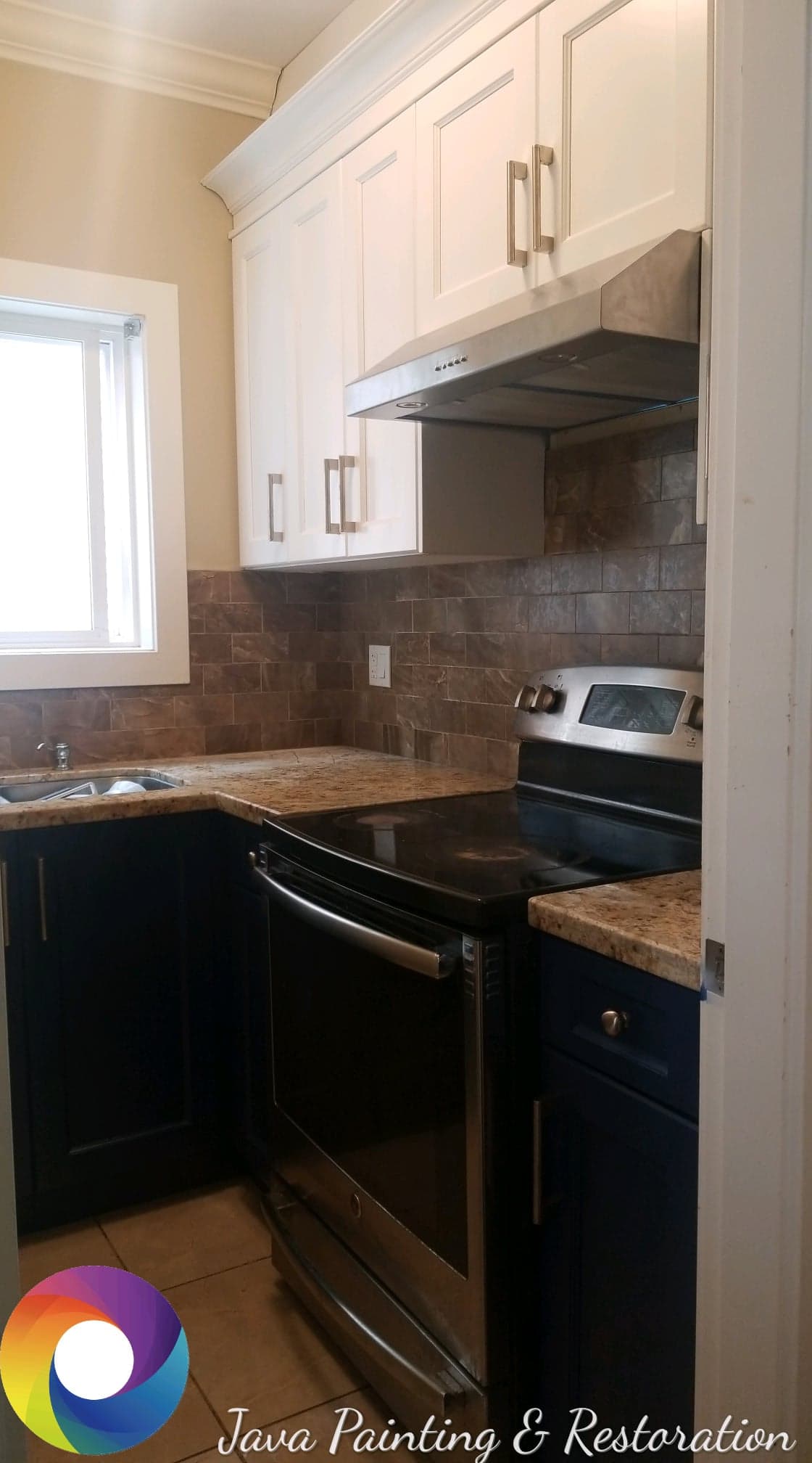 Kitchen after refinishing